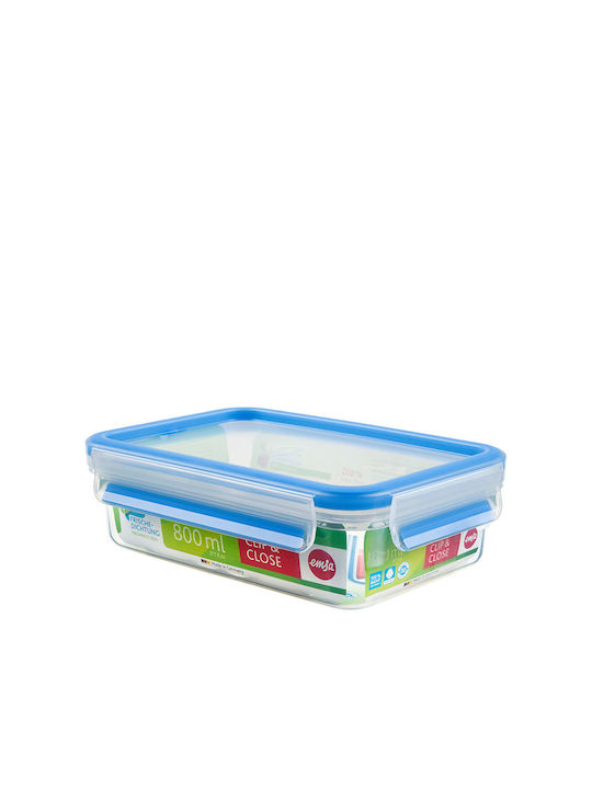 Emsa Clip Δοχείο Φαγητού Πλαστικό Διάφανο 800ml 508539
