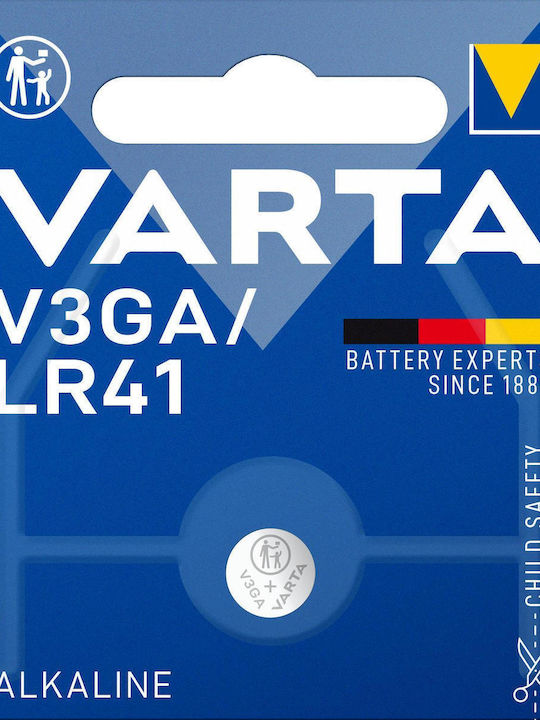 Varta Αλκαλική Μπαταρία Ρολογιών LR41 1τμχ
