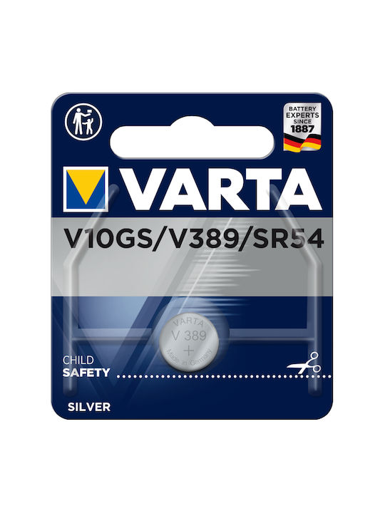 Varta V389 Μπαταρία Silver Oxide Ρολογιών SR54 1.55V 1τμχ