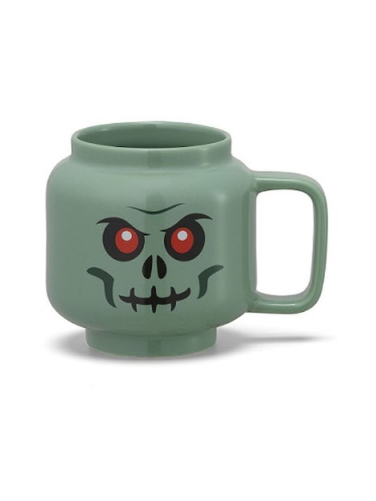 LEGO Sand Green Skeleton Κούπα Κεραμική Μπεζ 255ml (Διάφορα Σχέδια) 289204