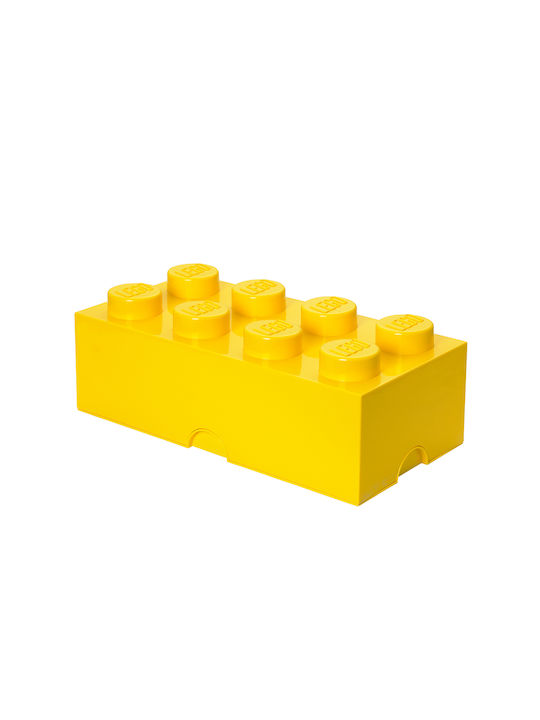 LEGO Παιδικό Κουτί Αποθήκευσης από Πλαστικό 8-Stud Κίτρινο 50x25x17cm 40041732