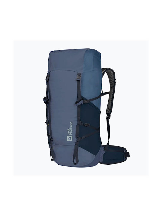 Jack Wolfskin Ορειβατικό Σακίδιο 25lt Αδιάβροχο Γκρι Daypack