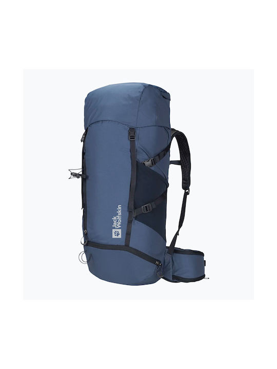 Jack Wolfskin Ορειβατικό Σακίδιο 35lt Αδιάβροχο Μπλε Hiking