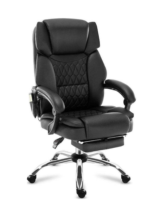 Καρέκλα Γραφείου με Μπράτσα Boss Black Mark Adler