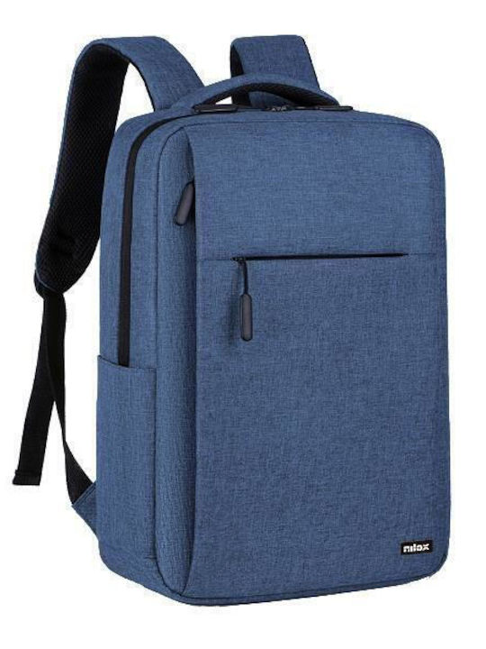 Nilox Αδιάβροχη Τσάντα Πλάτης για Laptop 15.6" σε Μπλε χρώμα ACCNBNIL0007