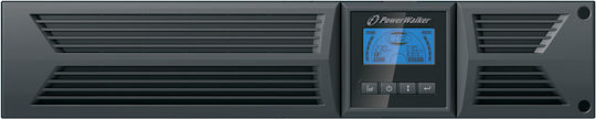 Powerwalker VI 1500 RT HID UPS Line-Interactive 1500VA 1350W με 8 IEC Πρίζες