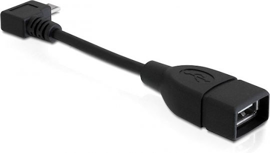 DeLock Μετατροπέας micro USB male σε USB-A female 1τμχ 83104