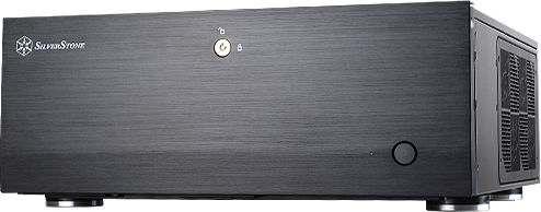 Silverstone GD07 Home Theater Κουτί Υπολογιστή Μαύρο