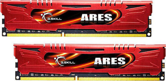 G.Skill Ares DDR3 16GB RAM με 2x8GB Modules και Ταχύτητα 2133 για Desktop F3-2133C11D-16GAR