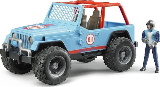 Bruder Jeep Cross Country Racer Blue Αυτοκινητάκι 1:16 για 4+ Ετών