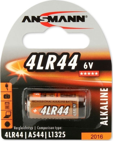 Ansmann Αλκαλική Μπαταρία 4LR44 6V 1τμχ 1510-0009