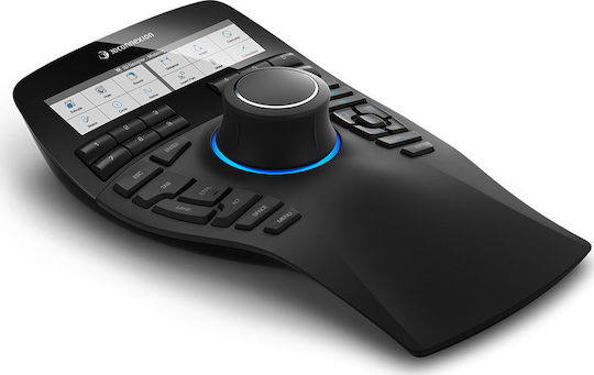 3D Connexion SpaceMouse Enterprise Ενσύρματο Εργονομικό Ποντίκι Μαύρο