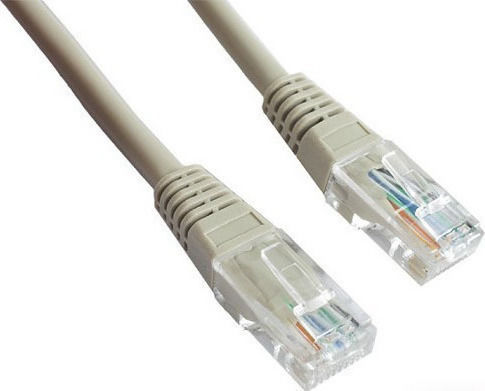 Cablexpert U/UTP Cat.5e Καλώδιο Δικτύου Ethernet 2m Γκρι 1τμχ PP12-2M