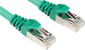 Sharkoon S/FTP Cat.6 Cable 1.5m Πράσινο