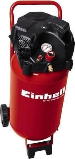 Einhell TH-AC 240/50/10 OF Μονοφασικό Κομπρεσέρ Αέρος 77dB με Ισχύ 2hp και Αεροφυλάκιο 50lt