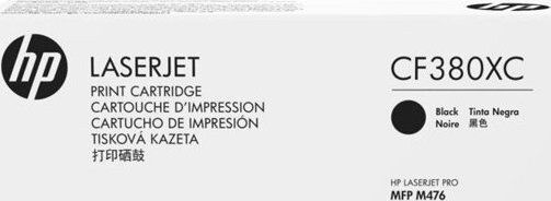 HP 312X Γνήσιο Toner Laser Εκτυπωτή Μαύρο High Capacity CF380XC