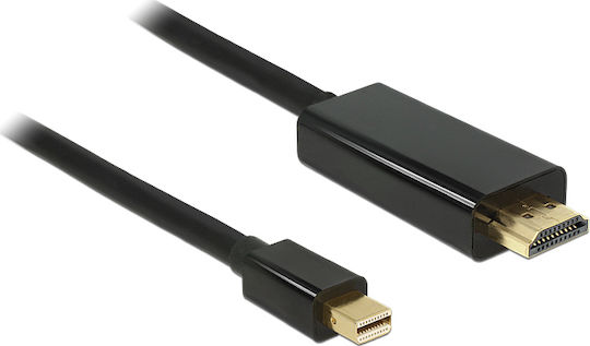 DeLock Cable mini DisplayPort male - HDMI male 1m (83698)