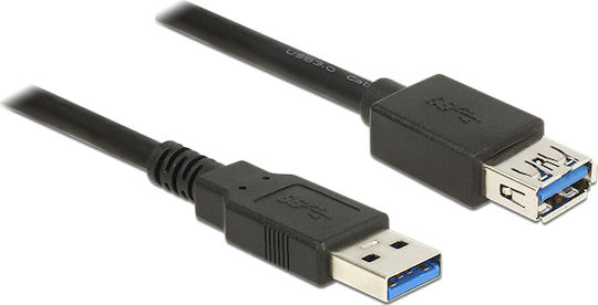 DeLock USB 3.0 Cable USB-A male - USB-A female 2m (85056)