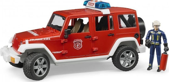 Bruder Jeep Wrangler Unlimited Rubicon Fire Engine Αυτοκινητάκι 1:16 Πυροσβεστικό για 3+ Ετών