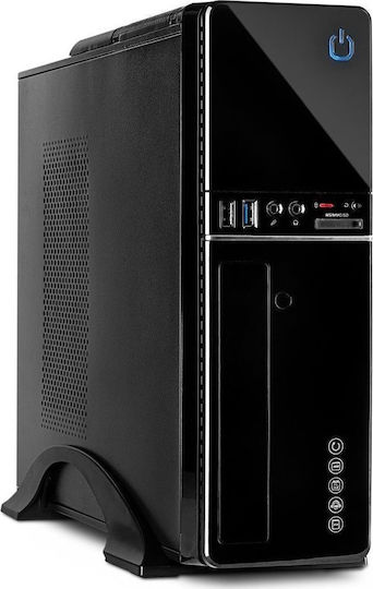 Inter-Tech It-607 Desktop Sw Mini Tower Κουτί Υπολογιστή Μαύρο