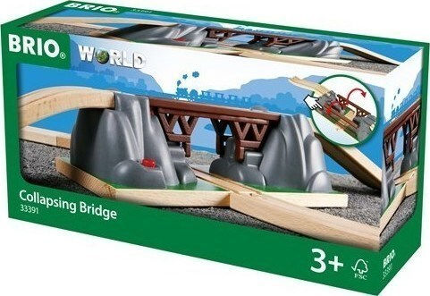 Brio Toys Collapsing Bridge Αξεσουάρ Σιδηρόδρομου για 3+ Ετών 33391