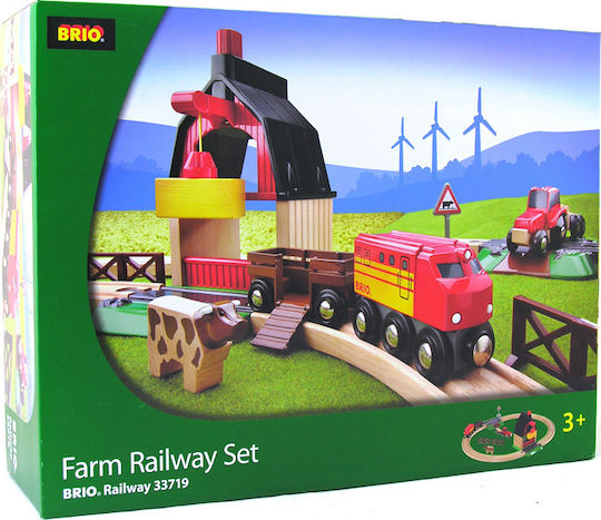 Brio Toys Farm Railway Σετ με Τρενάκι για 3+ Ετών 33719