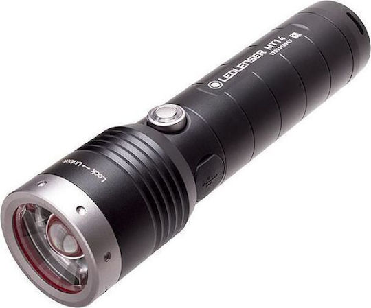 LedLenser Επαναφορτιζόμενος Φακός LED IPX4 με Μέγιστη Φωτεινότητα 1000lm MT14 500844