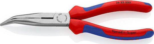 Knipex Μυτοτσίμπιδο Κυρτό Ηλεκτρολόγου Μήκους 200mm 26 22 200