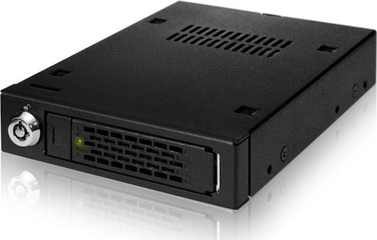 Icy Dock MB991SK-B Full Metal 2.5 inch Hot-Swap SATA/SAS HDD/SSD Mobile Rack Backplane Cage for External 3.5Inch Drive Bay Μαύρο MB991SK-B