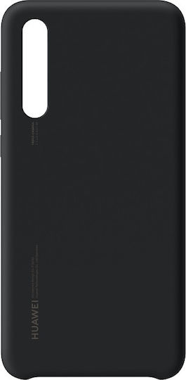 Huawei Silicon Cover Back Cover Σιλικόνης Μαύρο (Huawei P20) 51992365