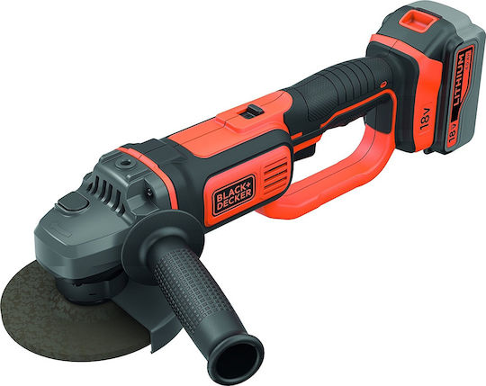 Black & Decker BCG720M1 Τροχός 125mm Μπαταρίας 1x4Ah