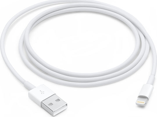 OWC Regular USB to Lightning Cable Λευκό 2m (NWTCBLUSBL2MW)
