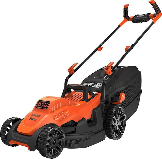 Black & Decker Μηχανή Γκαζόν Ηλεκτρική 1400W BEMW461BH