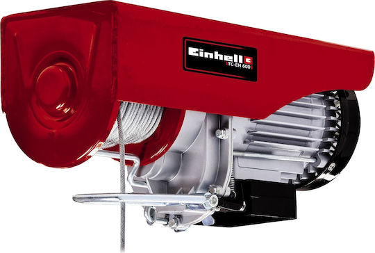 Einhell Ηλεκτρικό Παλάγκο TC-EH 600 για Φορτίο Βάρους έως 300kg σε Κόκκινο Χρώμα 2255150