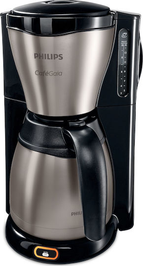 Philips Gaia HD7548/20 Καφετιέρα Φίλτρου 1000W Black