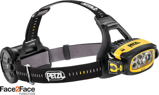 Petzl Επαναφορτιζόμενος Φακός Κεφαλής LED IP67 με Μέγιστη Φωτεινότητα 1100lm Duo S E80CHR