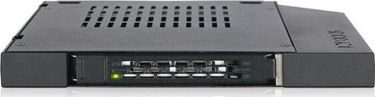 Icy Dock ToughArmor Caddy 2.5 Inch SSD/HDD Hot-Swap SATA Mobile Rack for 12.7mm Slim CD/DVD-ROM Optical Bay Μαύρο (MB411SPO-1B)