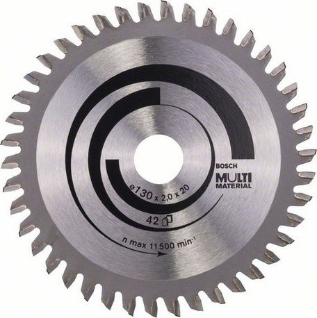Bosch Δίσκος Κοπής Ξύλου με 42 Δόντια 130mm 2608641195