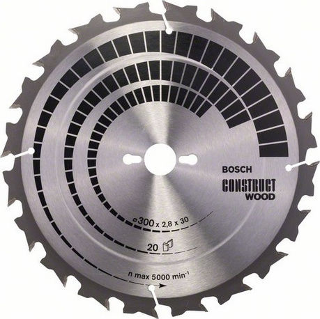 Bosch Δίσκος Κοπής Ξύλου με 32 Δόντια 450mm 2608640704