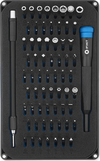 iFixit Mako Precision Bit Set Κατσαβίδι για Service Κινητών 64τμχ EU145299-4