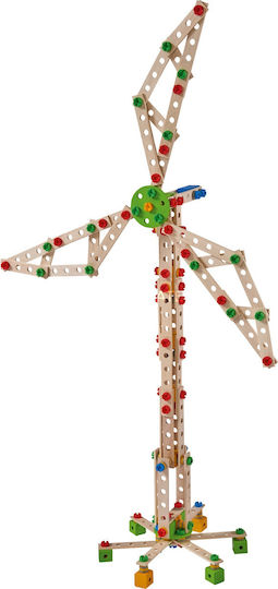Eichhorn Παιχνίδι Κατασκευών Ξύλινo Constructor Windmill για Παιδιά 6+ Ετών 100039046
