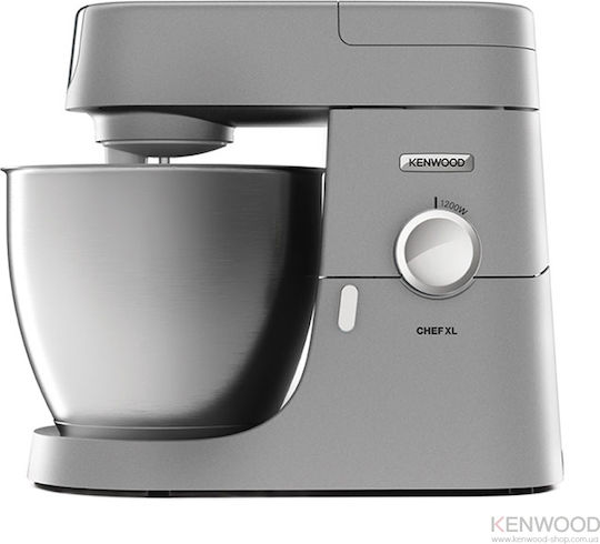 Kenwood Chef XL KVL4140S Κουζινομηχανή 1200W με Ανοξείδωτο Κάδο 6.7lt