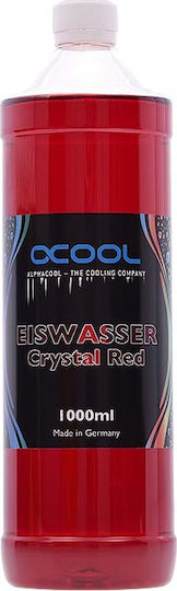 Alphacool Eiswasser Crystal Red Ready Mix 1000ml Ψυκτικό Υγρό Κόκκινο 18549