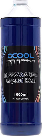 Alphacool Eiswasser Crystal Blue Ready Mix 1000ml Ψυκτικό Υγρό Μπλε