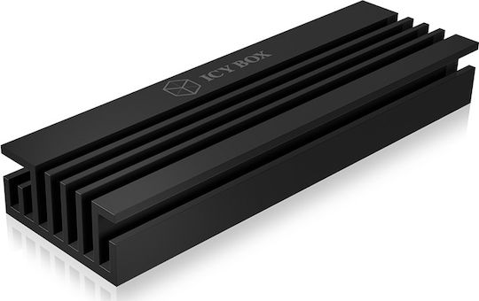 Icy Box Heat Sink for M.2 2280 SSD Ψύξη Μ.2 SSD Μαύρο IB-M2HS-70