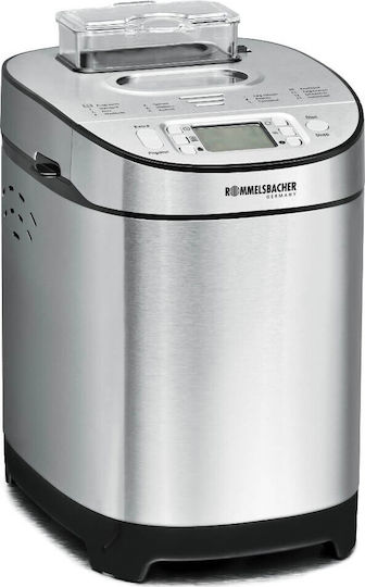 Rommelsbacher BA 550 Αρτοπαρασκευαστής 550W Χωρητικότητας 900gr με 13 Προγράμματα