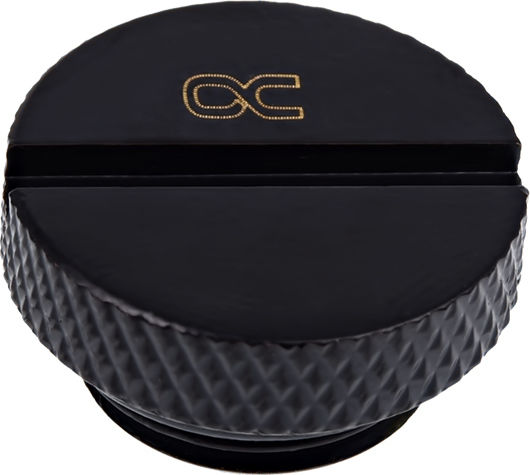 Alphacool Icicle Plug G1 / 4 Deep Black