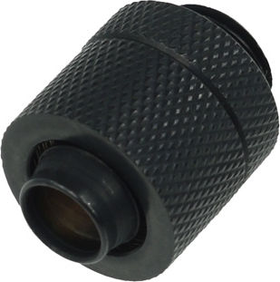 Alphacool HF 13/10 Screw-on Grommet G1 / 4 Fittings Μαύρο 17078