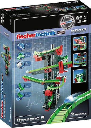 Fischer Technik Παιχνίδι Κατασκευών Πλαστικό Profi Dynamic S Marble Run για Παιδιά 7+ Ετών 536620