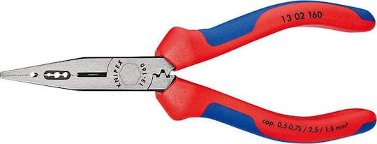 Knipex Μυτοτσίμπιδο Ίσιο Ηλεκτρολόγου Μήκους 160mm 13 02 160